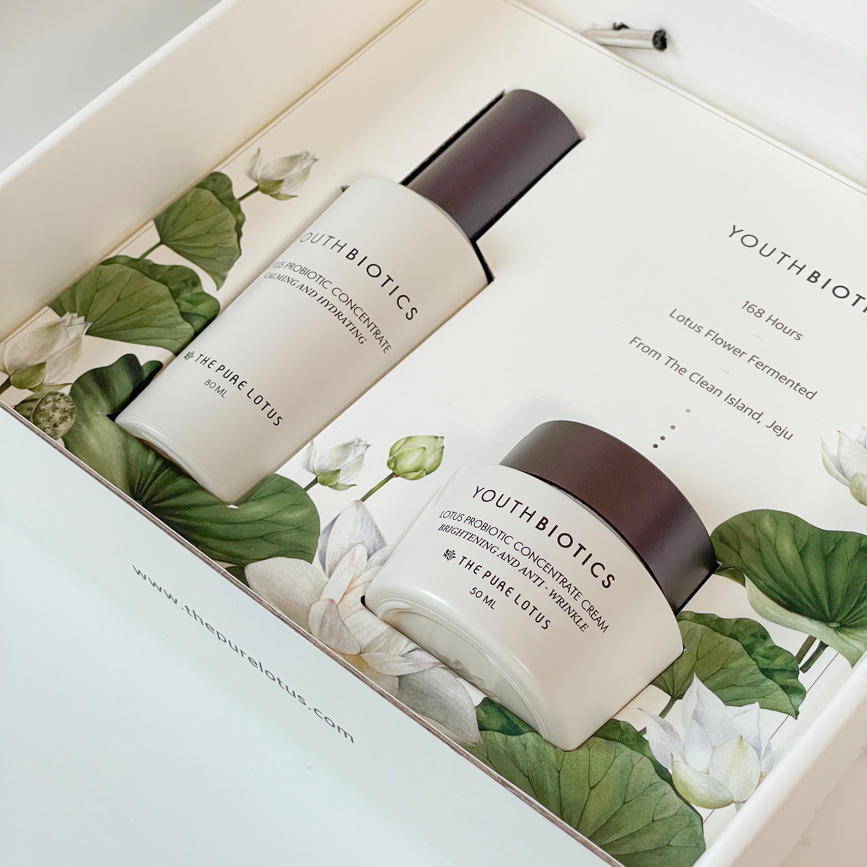 Lotus Probiotic Concentrate + Cream Set