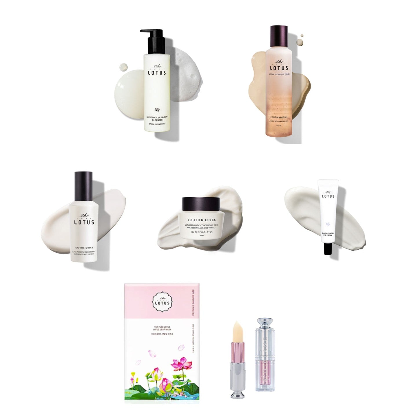 The Luxe Glow Box The Pure Lotus Anti Aging Treatment Mask